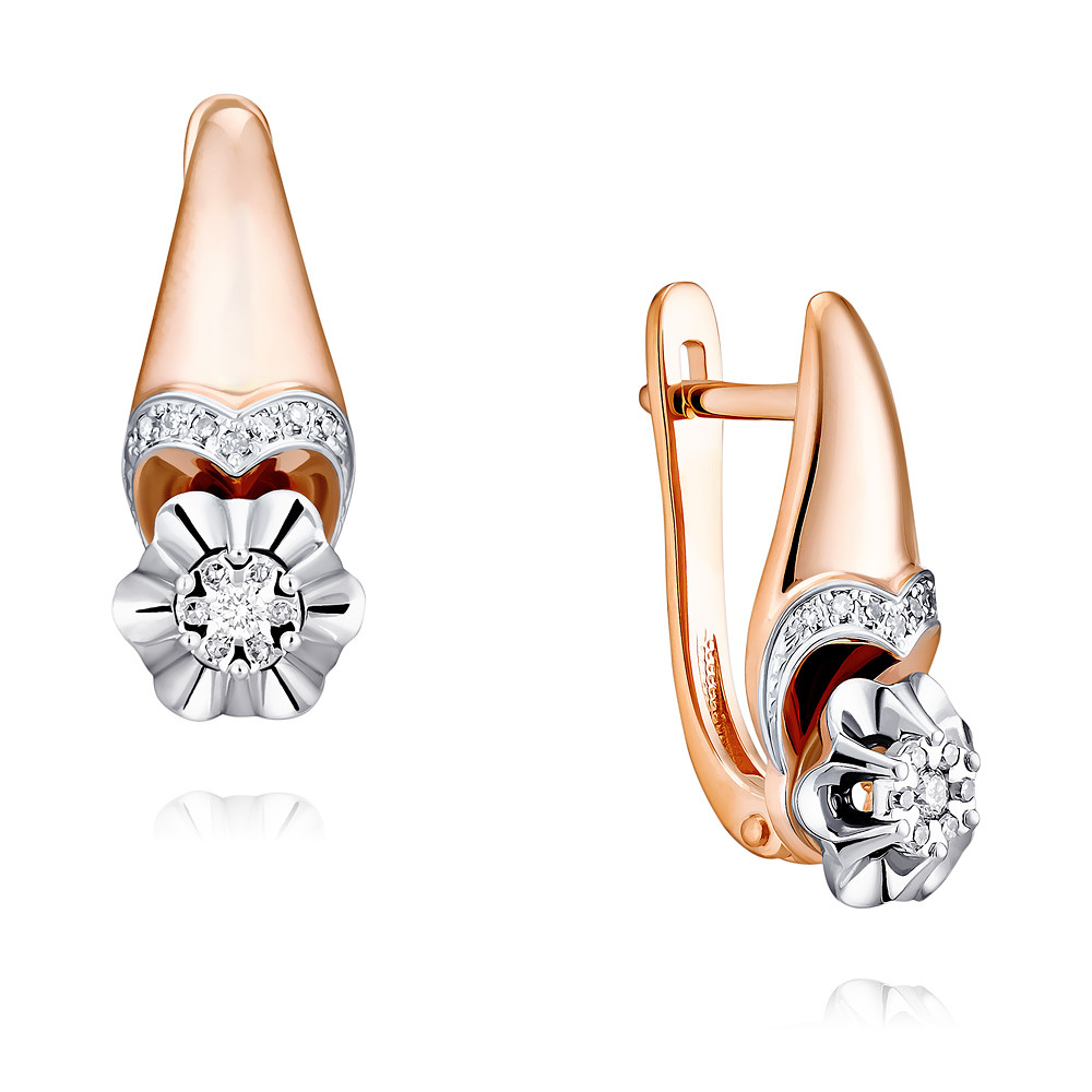 Серьги из красного золота с бриллиантом ADAMAS 24029003/01-А50Д-41, 24029003/01-А50Д-41
Серьги из красного золота с бриллиантом ADAMAS 24029003/01-А50Д-41, 24029003/01-А50Д-41