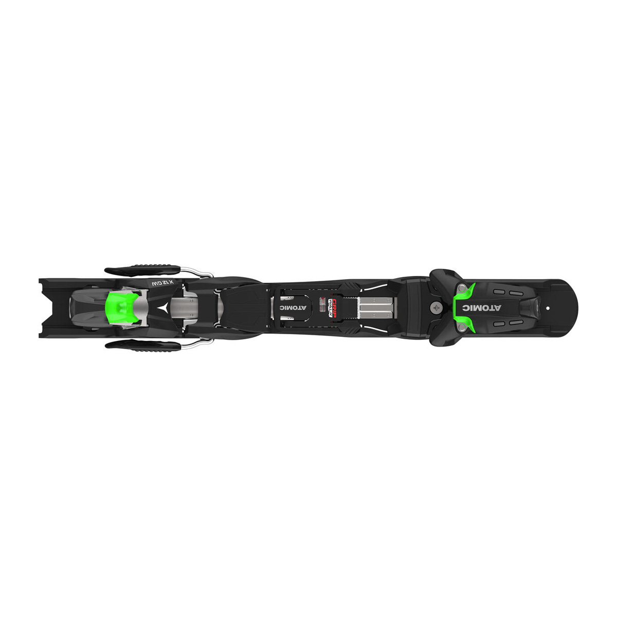 фото Крепления горнолыжные atomic x 12 gw 2022, black/green, 80 мм