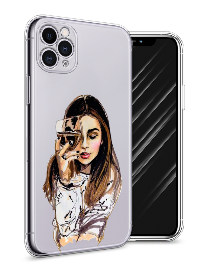 Чехол Awog на Apple iPhone 11 Pro / Айфон 11 Pro "Девушка с бокалом", Разноцветный, 12350-7
Чехол Awog на Apple iPhone 11 Pro / Айфон 11 Pro "Девушка с бокалом", Разноцветный, 12350-7