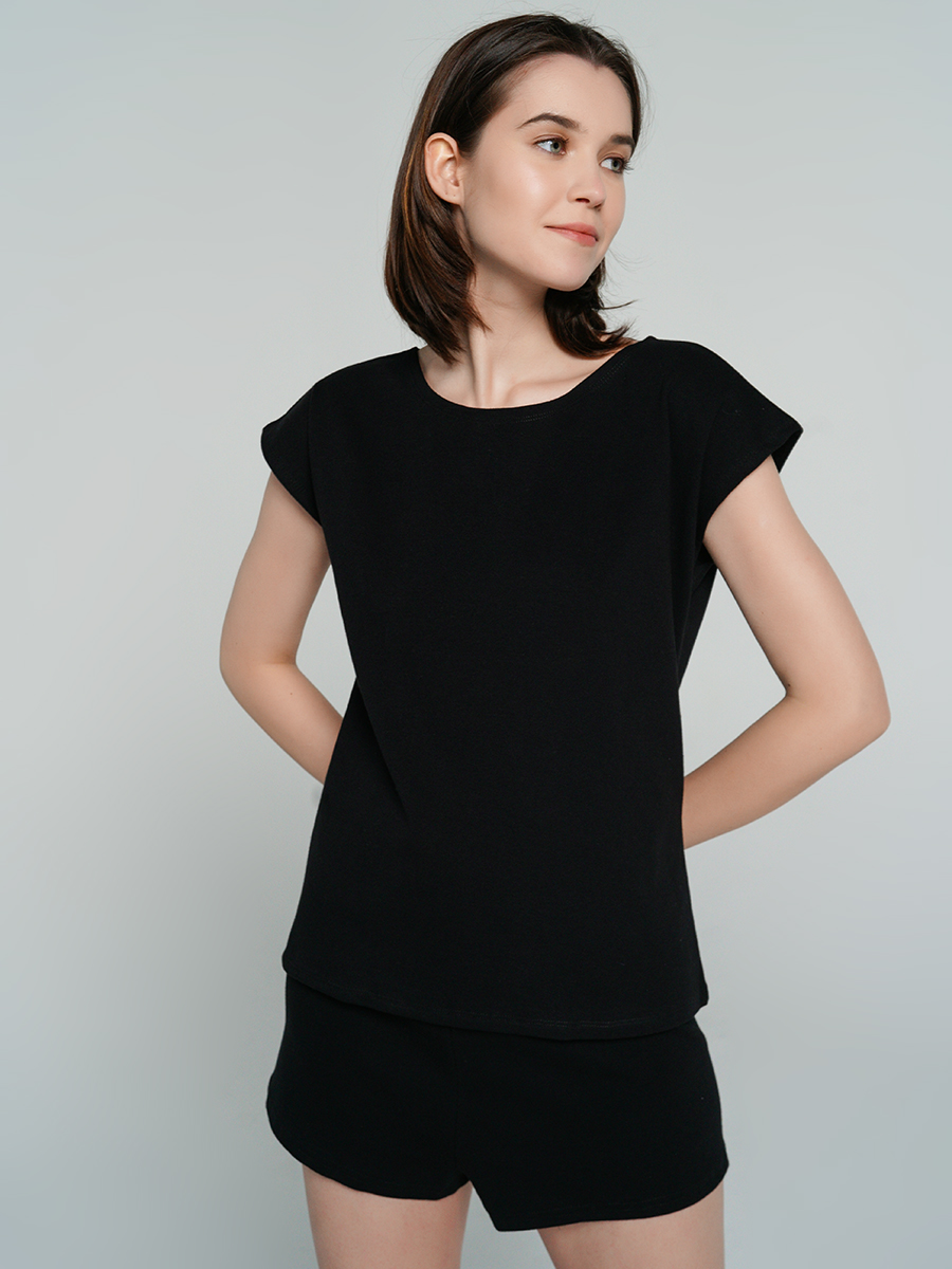 Пижама женская ТВОЕ 81948 черная L, 81948 
Пижама женская ТВОЕ 81948 черная L, 81948