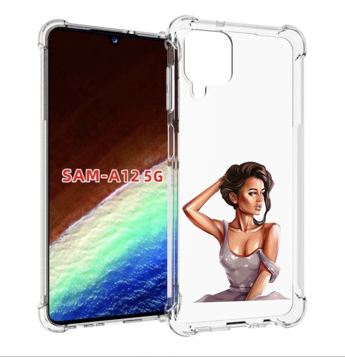 Чехол MyPads Девушка-с-прической женский для Samsung Galaxy A12 (SM-A125F) 2020/21, Прозрачный, Tocco
Чехол MyPads Девушка-с-прической женский для Samsung Galaxy A12 (SM-A125F) 2020/21, Прозрачный, Tocco