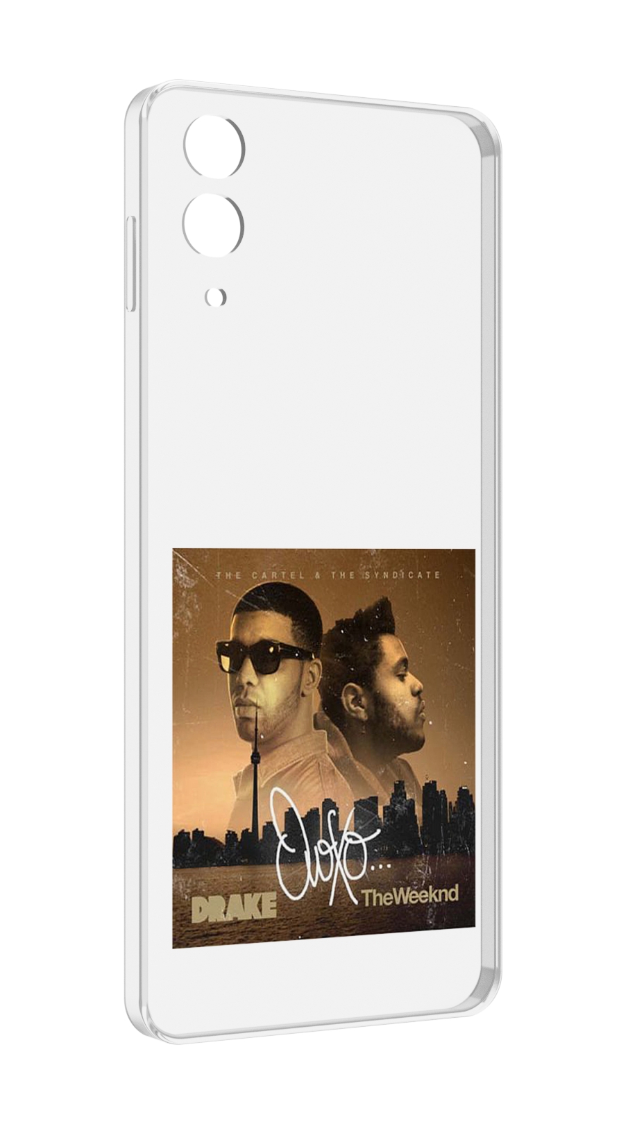 Чехол MyPads Drake & The Weeknd - OVOXO для Samsung Galaxy Z Flip 4 (SM-F721), Прозрачный, Tocco
Чехол MyPads Drake & The Weeknd - OVOXO для Samsung Galaxy Z Flip 4 (SM-F721), Прозрачный, Tocco