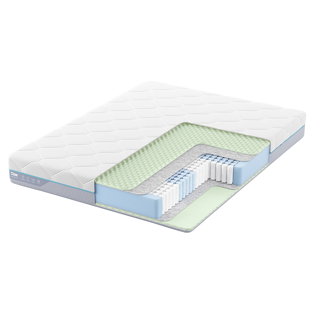 Матрас анатомический Promtex Multipacket Standart M 90x200 независимые пружины, Белый, Standart M
Матрас анатомический Promtex Multipacket Standart M 90x200 независимые пружины, Белый, Standart M