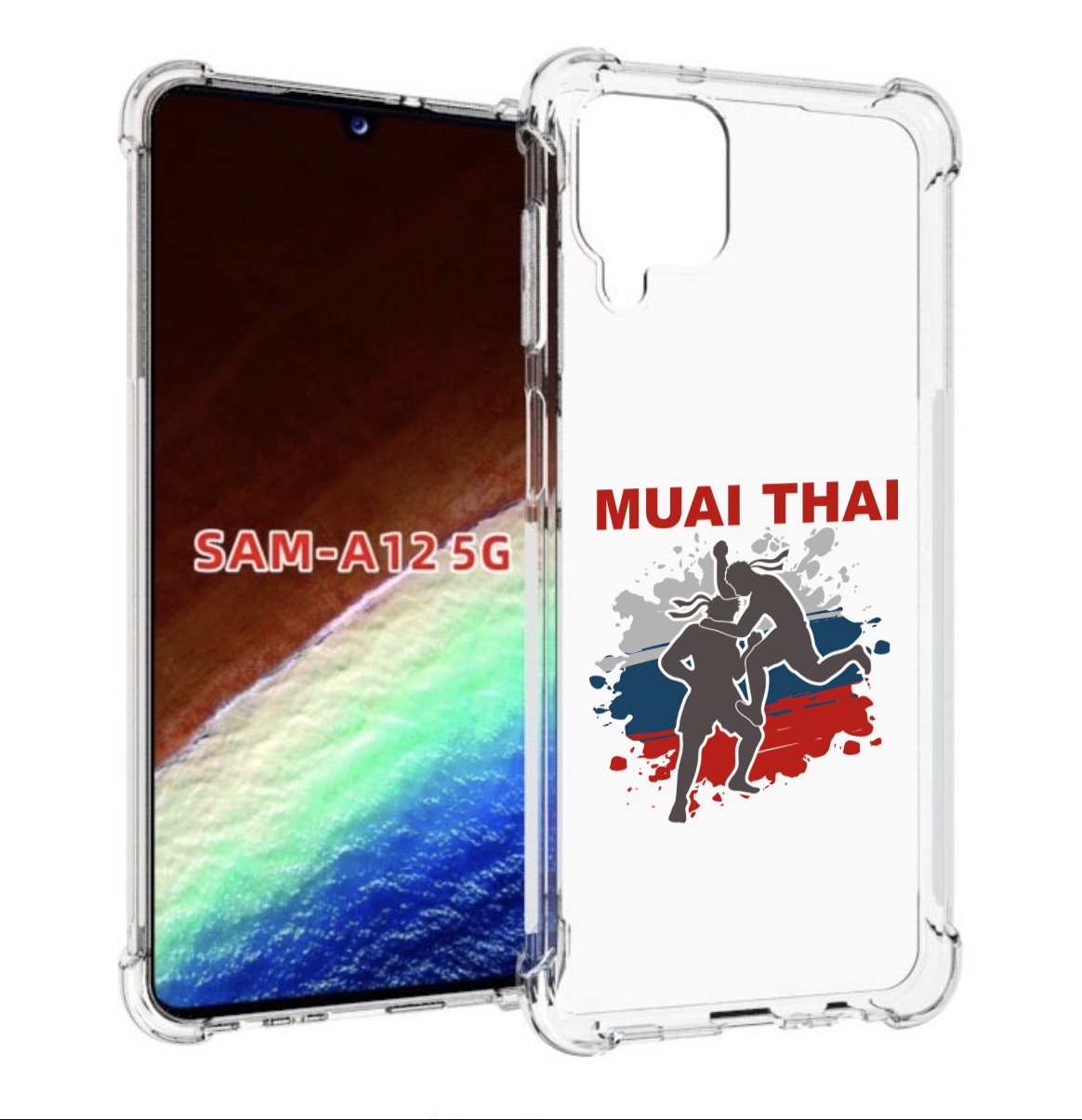 Чехол MyPads Муайтай для Samsung Galaxy A12 (SM-A125F) 2020/21/A12 Nacho SM-A127F, Прозрачный, Tocco
Чехол MyPads Муайтай для Samsung Galaxy A12 (SM-A125F) 2020/21/A12 Nacho SM-A127F, Прозрачный, Tocco
