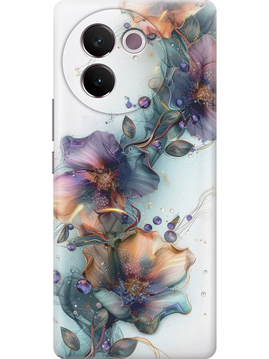 Силиконовый чехол на Vivo V30e с принтом "Мистические цветы", Прозрачный;белый;зеленый, 783986223
Силиконовый чехол на Vivo V30e с принтом "Мистические цветы", Прозрачный;белый;зеленый, 783986223