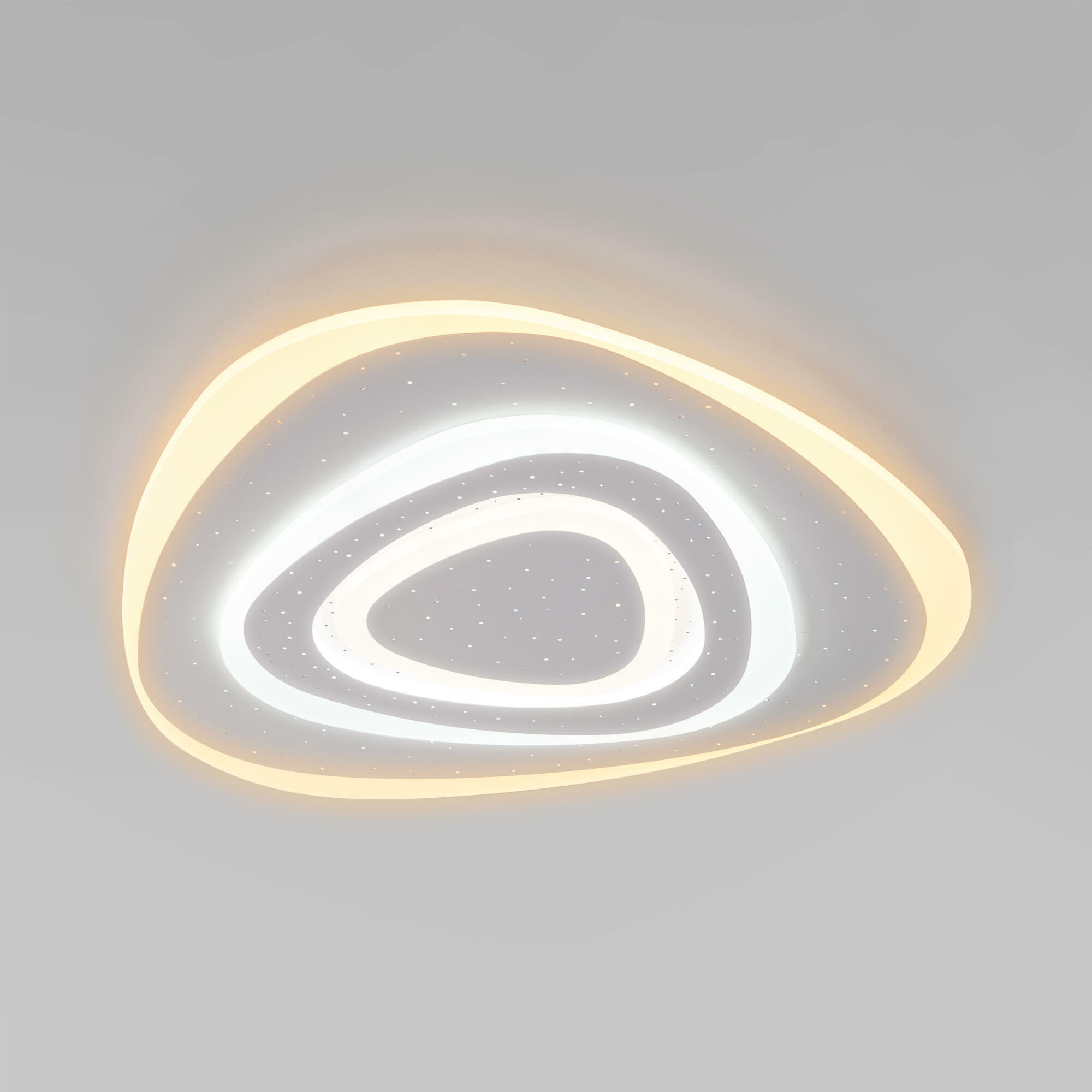фото Потолочный светодиодный светильник с пультом управления eurosvet 90115/6 белый