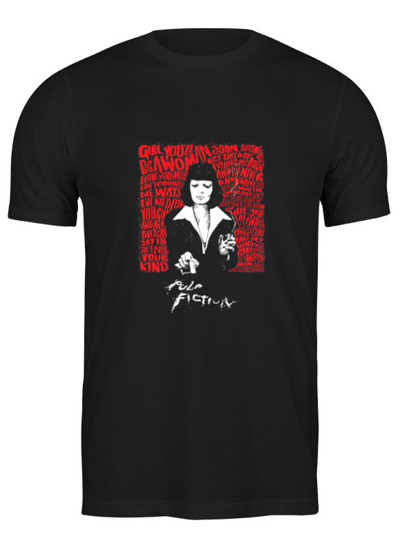 Футболка мужская Printio Pulp fiction black черная M, Черный, Pulp fiction black
Футболка мужская Printio Pulp fiction black черная M, Черный, Pulp fiction black