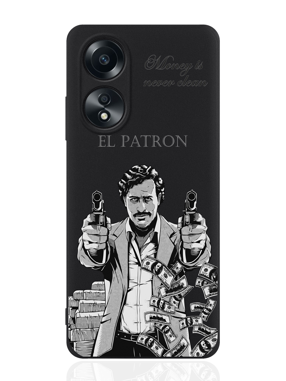 Чехол для смартфона Oppo A58 4G El Patron Pablo Escobar/ Пабло Эскобар, Серый;черный, Oppo A58 4G
Чехол для смартфона Oppo A58 4G El Patron Pablo Escobar/ Пабло Эскобар, Серый;черный, Oppo A58 4G