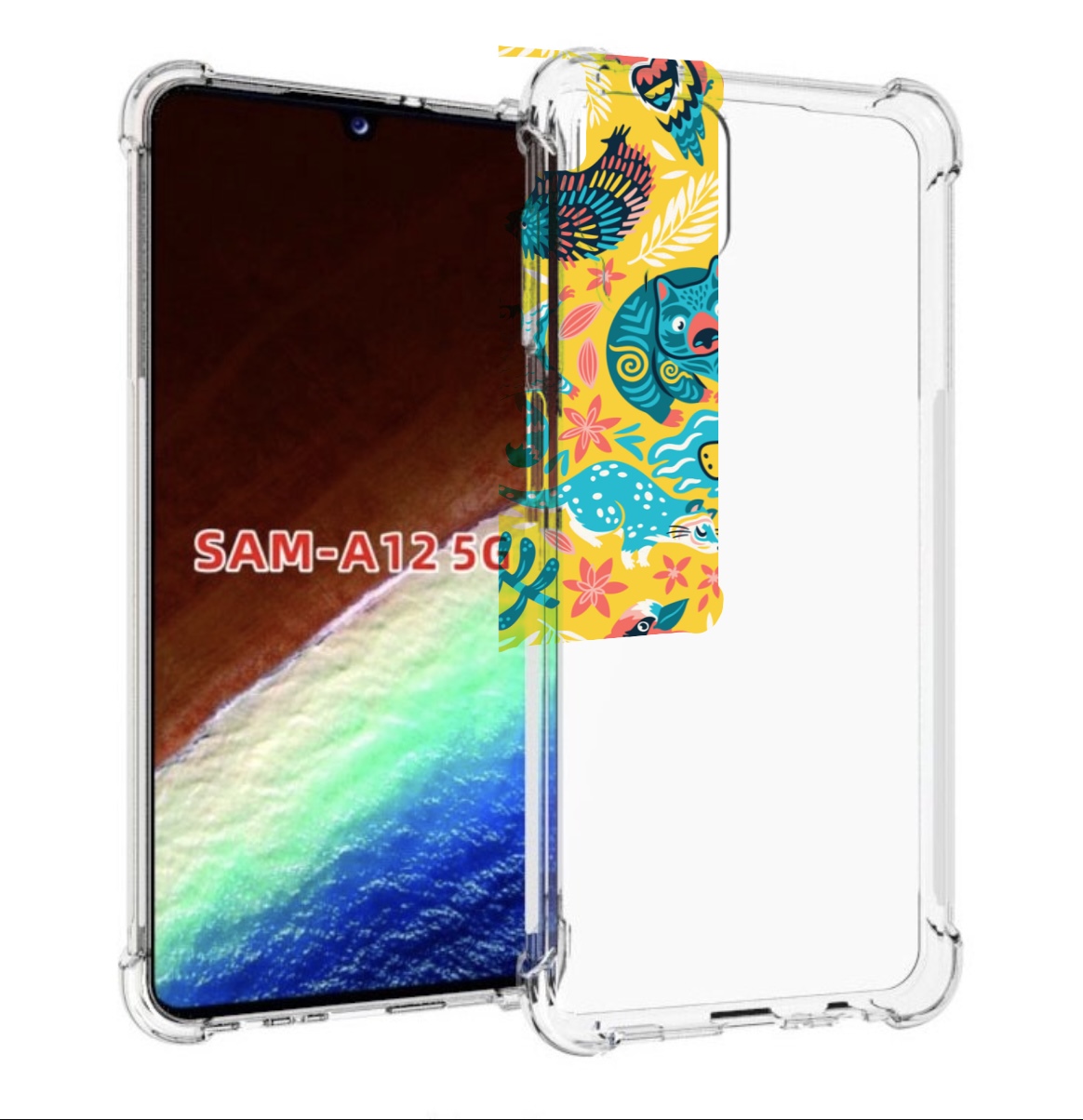 Чехол MyPads seamless-pattern для Samsung Galaxy A12 (SM-A125F) 2020/21/A12 Nacho SM-A127F, Прозрачный, Tocco
Чехол MyPads seamless-pattern для Samsung Galaxy A12 (SM-A125F) 2020/21/A12 Nacho SM-A127F, Прозрачный, Tocco