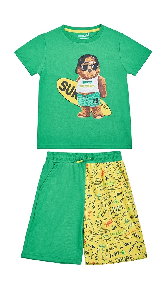Костюм повседневный Kari Kids SS24C67201225, желтый, зеленый, 92, SS24C67201225
Костюм повседневный Kari Kids SS24C67201225, желтый, зеленый, 92, SS24C67201225