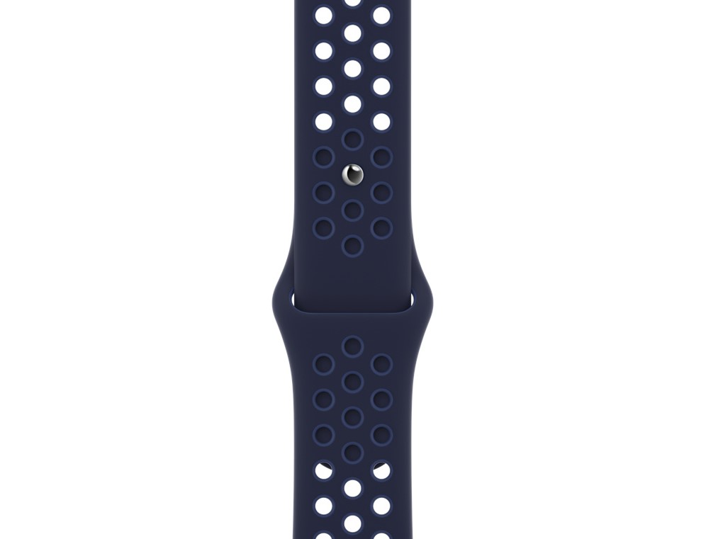 Ремешок Apple для Apple Watch 45mm Midnight Navy/Mystic Navy Nike Sport Band (ML8C3ZM/A), 45mm Midnight Navy/Mystic Navy Nike Sport Band
Ремешок Apple для Apple Watch 45mm Midnight Navy/Mystic Navy Nike Sport Band (ML8C3ZM/A), 45mm Midnight Navy/Mystic Navy Nike Sport Band