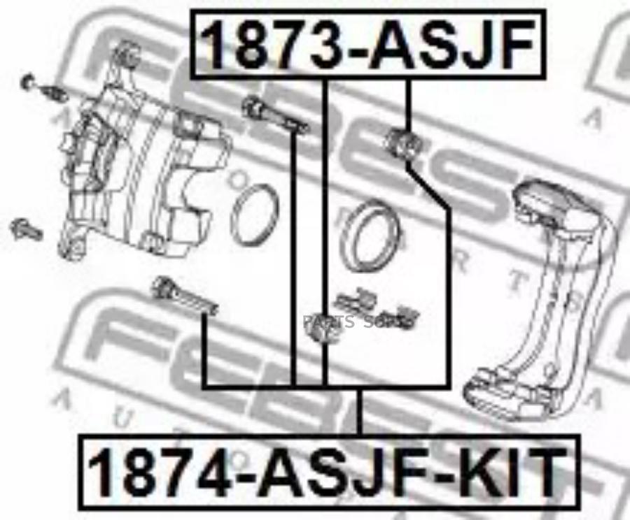FEBECT 1874-ASJF-KIT Втулка направляющая суппорта CHEVROLET CRUZE/OPEL ASTRA J 10- пер.к-к
FEBECT 1874-ASJF-KIT Втулка направляющая суппорта CHEVROLET CRUZE/OPEL ASTRA J 10- пер.к-к