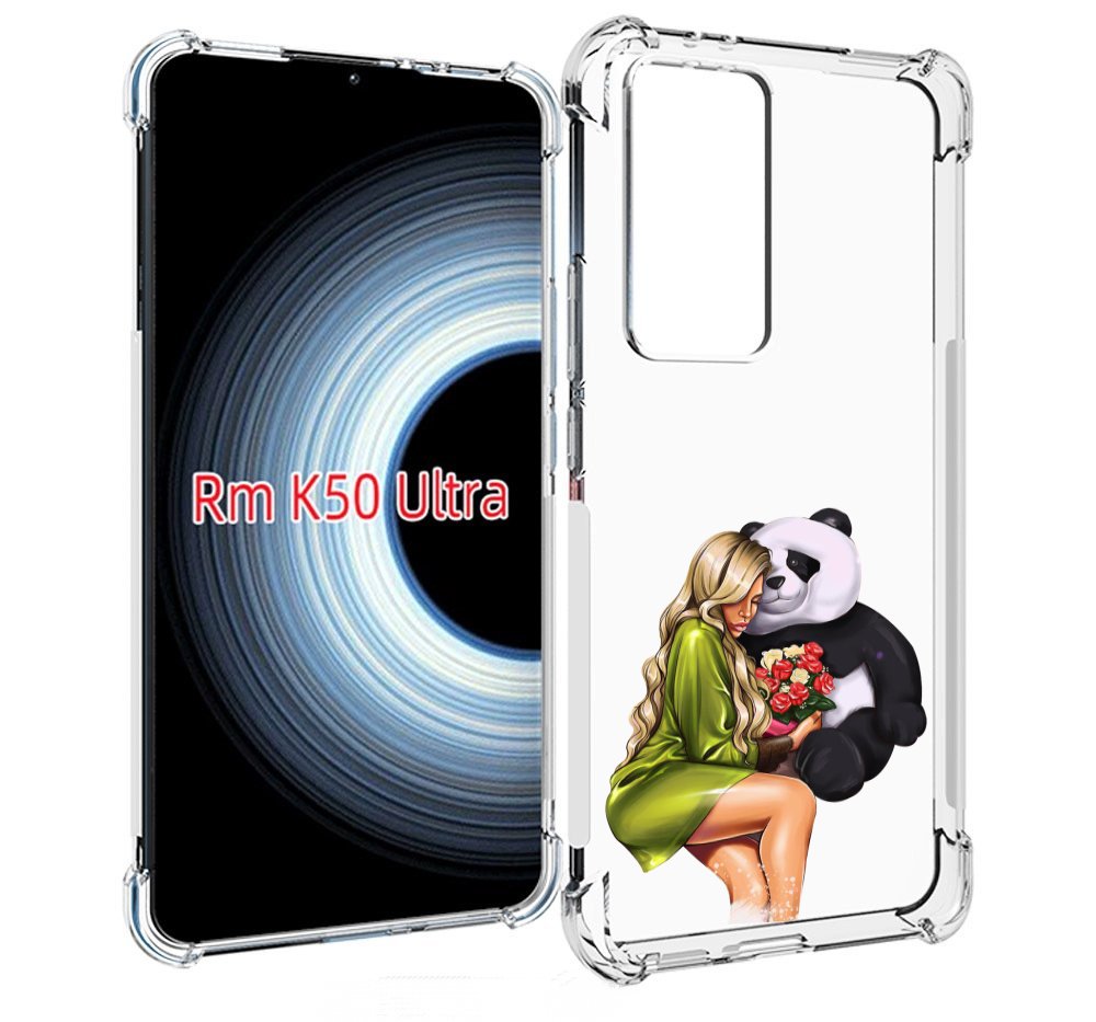 Чехол MyPads Девушка-с-пандой-с-букетом женский для Xiaomi 12T / Redmi K50 Ultra, Прозрачный, Tocco
Чехол MyPads Девушка-с-пандой-с-букетом женский для Xiaomi 12T / Redmi K50 Ultra, Прозрачный, Tocco