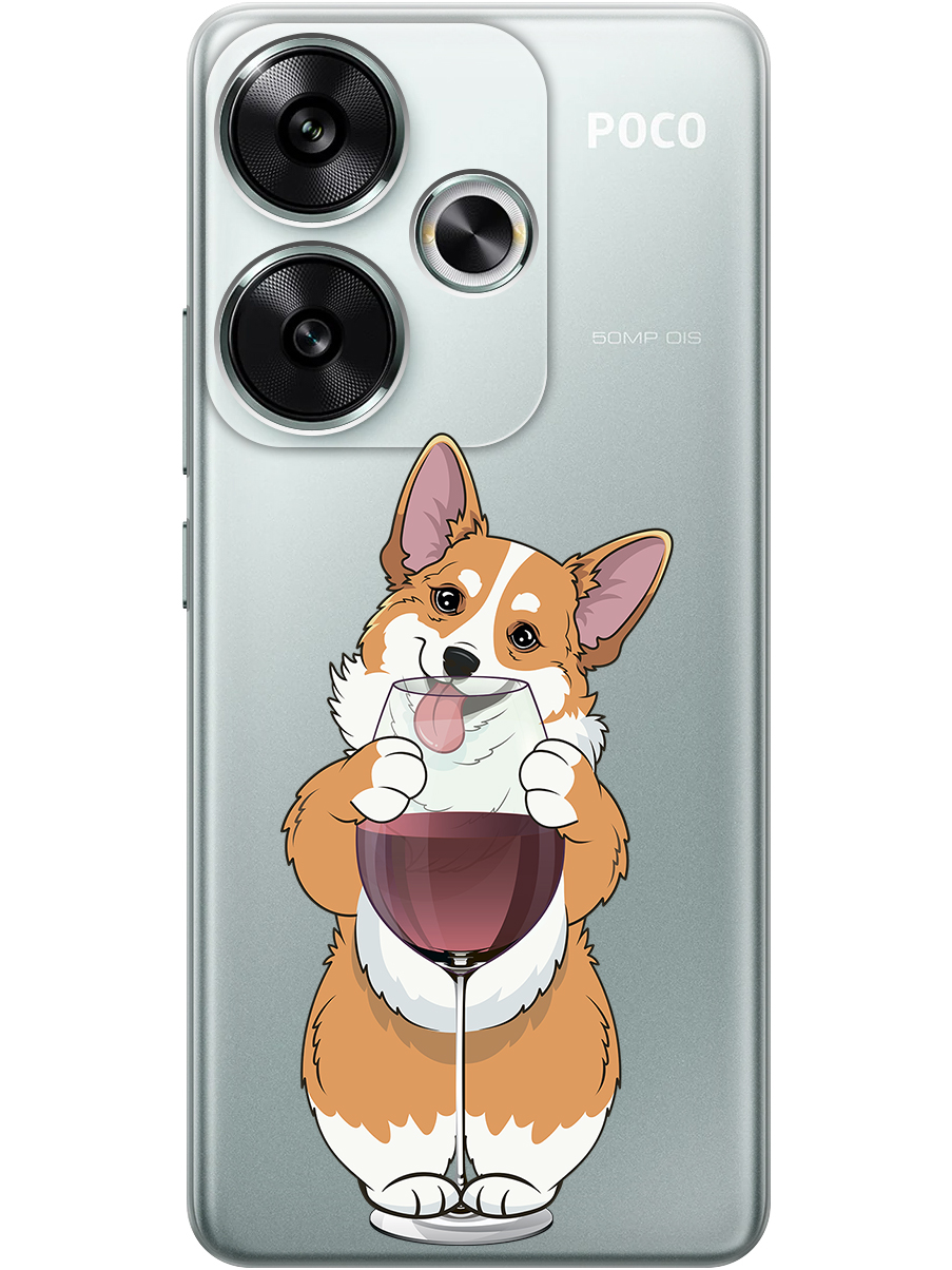 Силиконовый чехол на Xiaomi Redmi Turbo 3, Poco F6 с принтом "Корги и бокал", Прозрачный;белый;бордовый, 783980871
Силиконовый чехол на Xiaomi Redmi Turbo 3, Poco F6 с принтом "Корги и бокал", Прозрачный;белый;бордовый, 783980871
