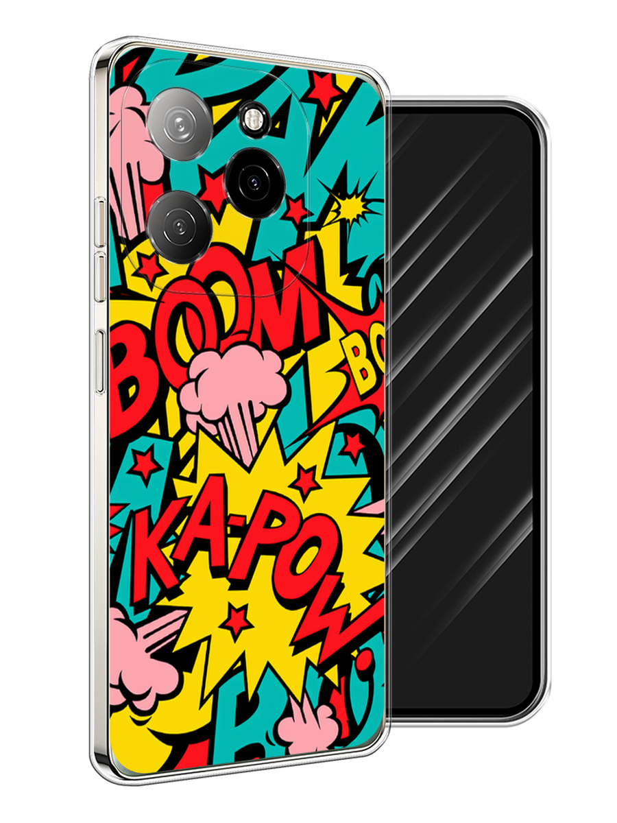 Чехол Awog на Tecno Spark 20 Pro 5G "Постер pop art", Бирюзовый;желтый;красный, 305750-1
Чехол Awog на Tecno Spark 20 Pro 5G "Постер pop art", Бирюзовый;желтый;красный, 305750-1