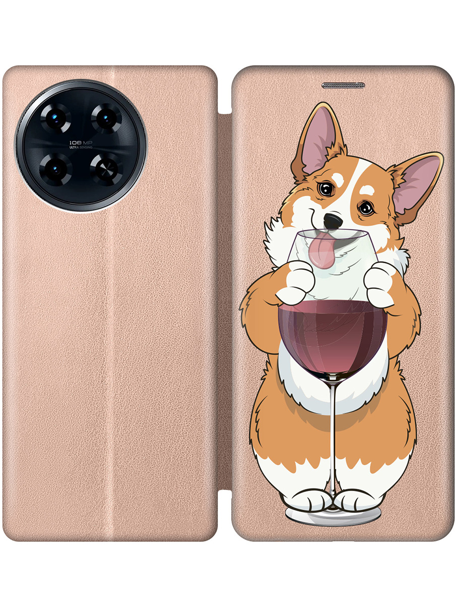 Чехол-книжка на Tecno Spark 20 Pro+ с принтом "Корги и бокал" золотой, Золотистый;белый;бордовый, 783985071
Чехол-книжка на Tecno Spark 20 Pro+ с принтом "Корги и бокал" золотой, Золотистый;белый;бордовый, 783985071