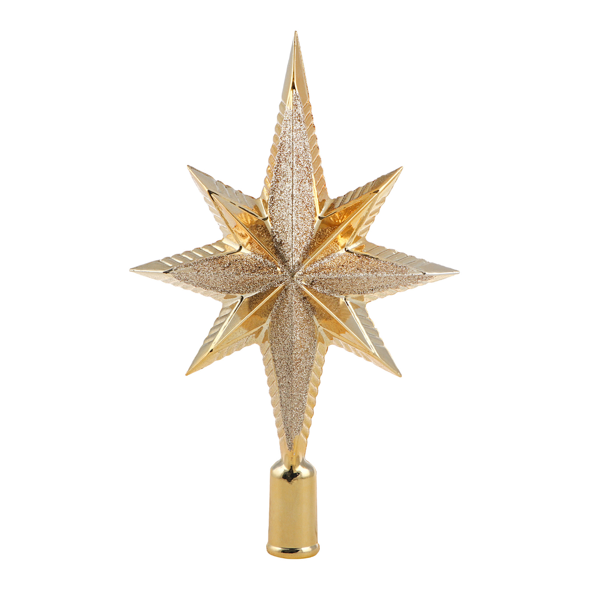 Верхушка для ели Kaemingk 25,5 см золотая 
Верхушка для ели Kaemingk 25,5 см золотая