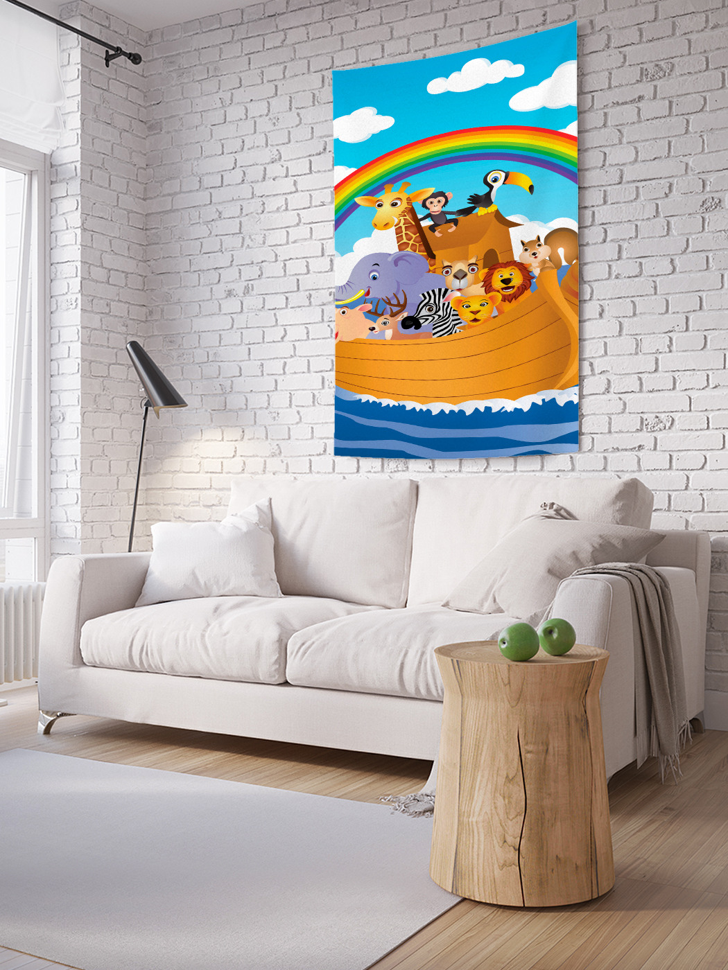 Вертикальное фотопанно на стену JoyArty Ковчег под радугой 150x200 см, Ковчег под радугой
Вертикальное фотопанно на стену JoyArty Ковчег под радугой 150x200 см, Ковчег под радугой