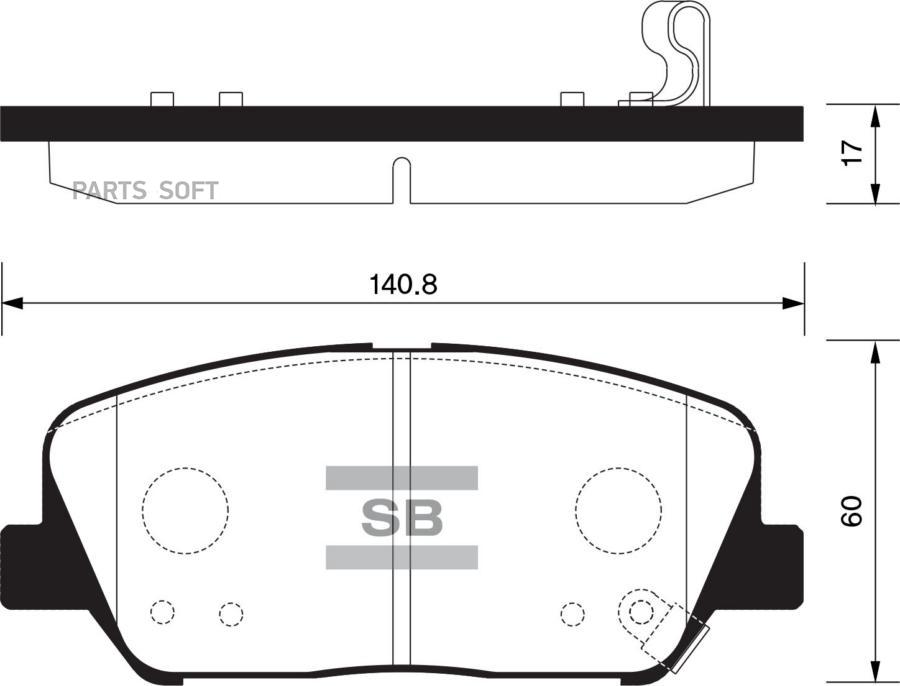 Колодки передние HYUNDAI/KIA Elantra/i30/Cerato/Optima/Ceed/ProCeed SANGSIN BRAKE SP1403
Колодки передние HYUNDAI/KIA Elantra/i30/Cerato/Optima/Ceed/ProCeed SANGSIN BRAKE SP1403