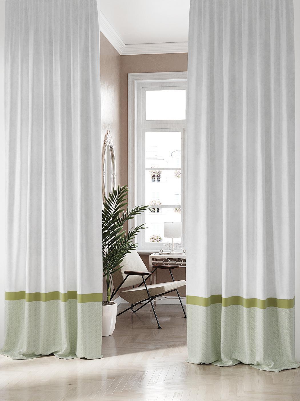 Комплекты штор AT HOME Лигвентрис высота 280 см, ширина 150 см, Белый, 539028 
Комплекты штор AT HOME Лигвентрис высота 280 см, ширина 150 см, Белый, 539028