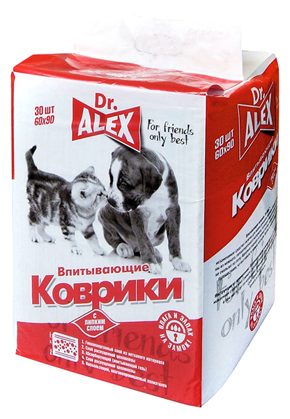 Пеленки гелевые Dr. Alex, впитывающие, с липким фиксатором, 60x90 см, 30 шт, Белый;голубой
Пеленки гелевые Dr. Alex, впитывающие, с липким фиксатором, 60x90 см, 30 шт, Белый;голубой