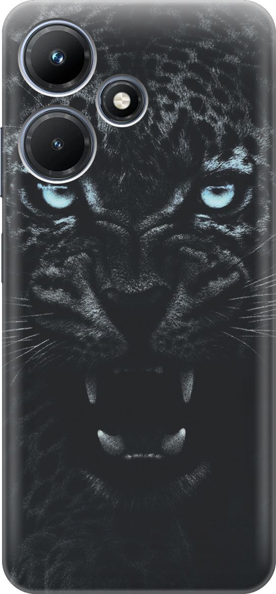 Силиконовый чехол на Infinix Hot 30i "Голубоглазая пантера", Голубой;черный, 159409
Силиконовый чехол на Infinix Hot 30i "Голубоглазая пантера", Голубой;черный, 159409