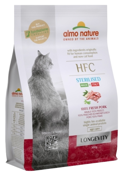 Сухой корм для кошек Almo Nature со свежей свининой, для взрослых и пожилых, 4шт по 0,3кг
Сухой корм для кошек Almo Nature со свежей свининой, для взрослых и пожилых, 4шт по 0,3кг