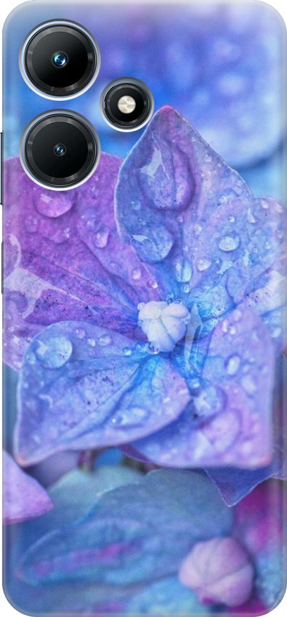 Силиконовый чехол на Infinix Hot 30i "Голубой цветочек", Голубой;фиолетовый, 159408
Силиконовый чехол на Infinix Hot 30i "Голубой цветочек", Голубой;фиолетовый, 159408