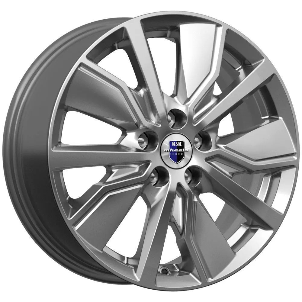 Колесный диск K&K Гамбит (КС961) 6.5x16 ET40 5x114.3 D67.1 Дарк платинум, арт. 78735, Гамбит (КС961)
Колесный диск K&K Гамбит (КС961) 6.5x16 ET40 5x114.3 D67.1 Дарк платинум, арт. 78735, Гамбит (КС961)
