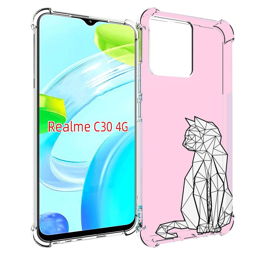 Чехол MyPads белый котик с гранями для Realme C30 4G / Narzo 50i Prime, Прозрачный, Tocco
Чехол MyPads белый котик с гранями для Realme C30 4G / Narzo 50i Prime, Прозрачный, Tocco