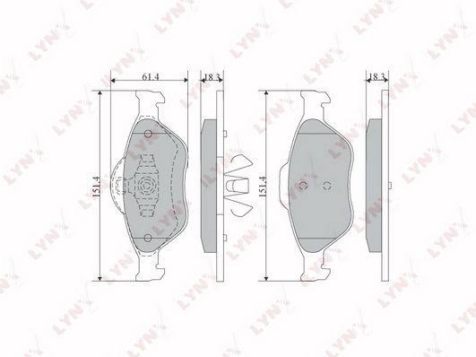 Колодки Тормозные Передние Подходит Для Ford Fusion 02/Fiesta (Вент.) 00-01/01/Ka 1.6 03-0
Колодки Тормозные Передние Подходит Для Ford Fusion 02/Fiesta (Вент.) 00-01/01/Ka 1.6 03-0