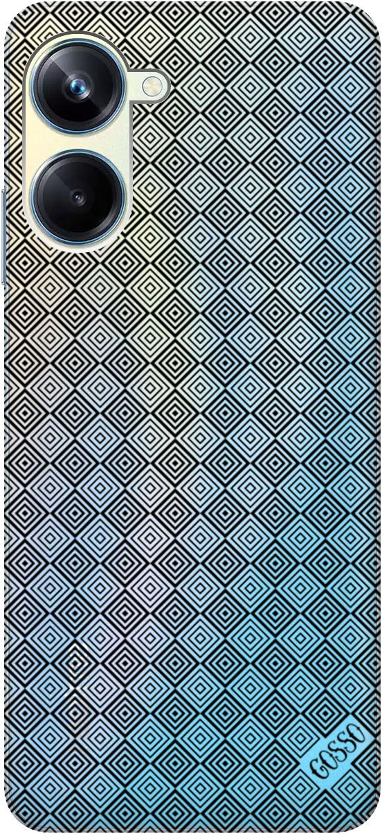 Силиконовый чехол на Realme 10 Pro "Magic Squares" прозрачный, Прозрачный;черный, 158599 
Силиконовый чехол на Realme 10 Pro "Magic Squares" прозрачный, Прозрачный;черный, 158599