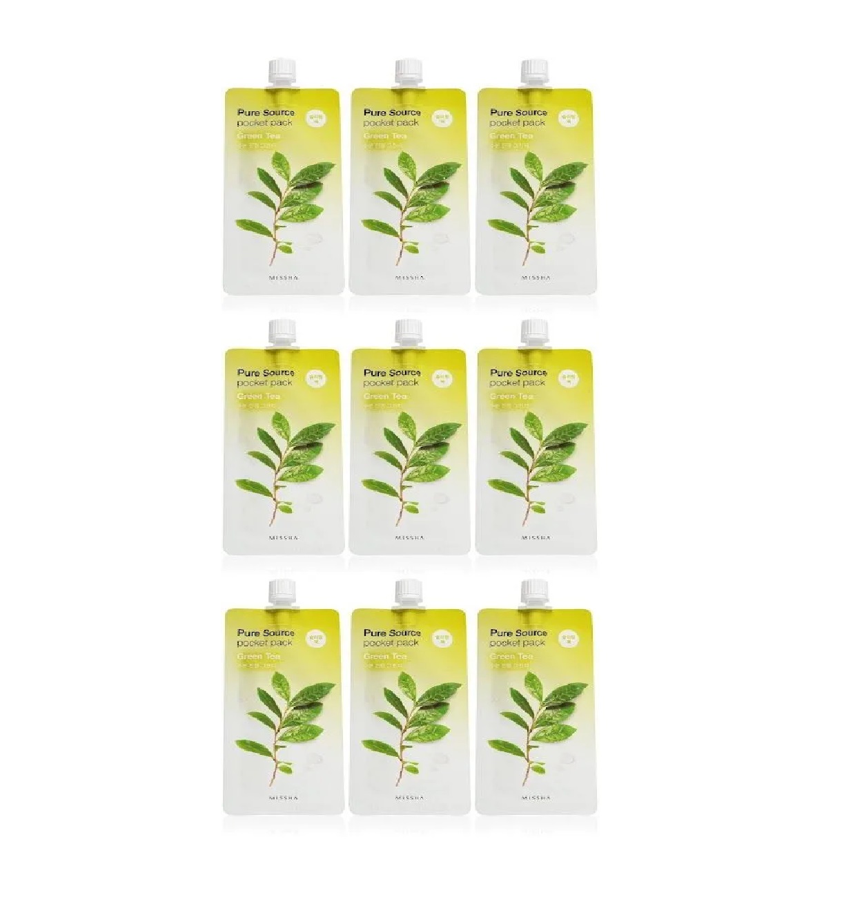 Маска Missha Pure Source Pocket pack Green Tea с экстрактом зеленого чая 10 мл 9 шт, Pure Source Pocket pack Green Tea
Маска Missha Pure Source Pocket pack Green Tea с экстрактом зеленого чая 10 мл 9 шт, Pure Source Pocket pack Green Tea