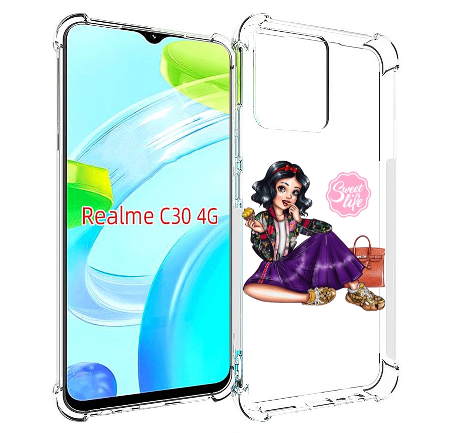 Чехол MyPads Сладкая-жизнь женский для Realme C30 4G / Narzo 50i Prime, Прозрачный, Tocco
Чехол MyPads Сладкая-жизнь женский для Realme C30 4G / Narzo 50i Prime, Прозрачный, Tocco