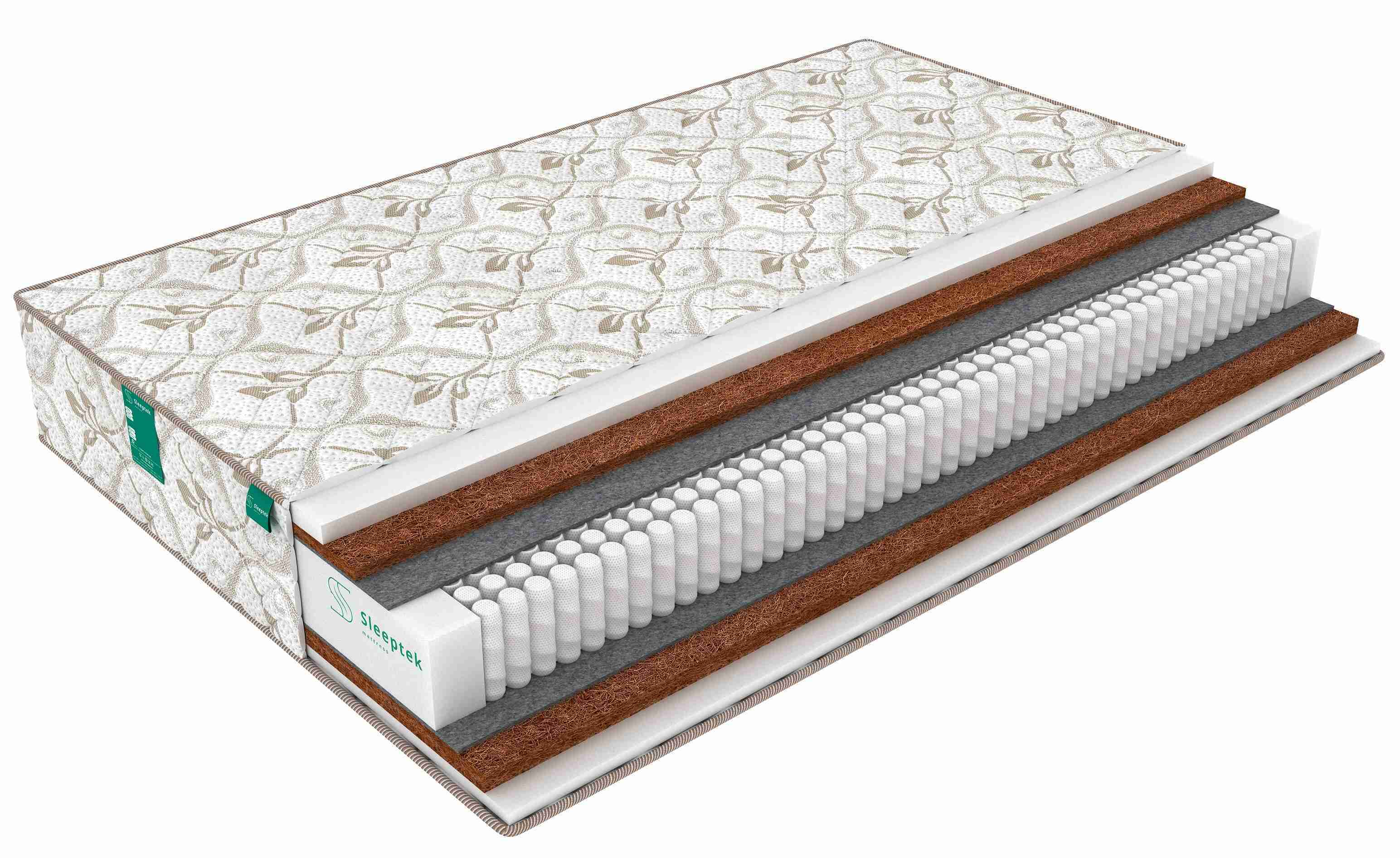 Матрас пружинный Sleeptek Perfect FoamCocos Mix/brdmtr464919 135х185, Белый, Perfect FoamCocos Mix
Матрас пружинный Sleeptek Perfect FoamCocos Mix/brdmtr464919 135х185, Белый, Perfect FoamCocos Mix