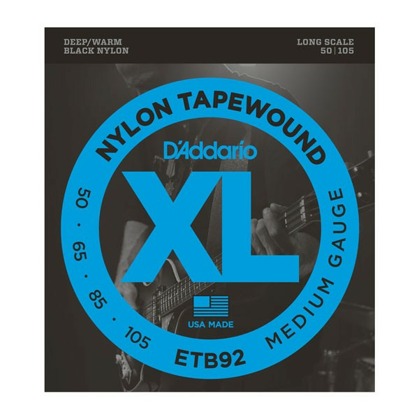 фото Струны для бас-гитары daddario etb92 d'addario