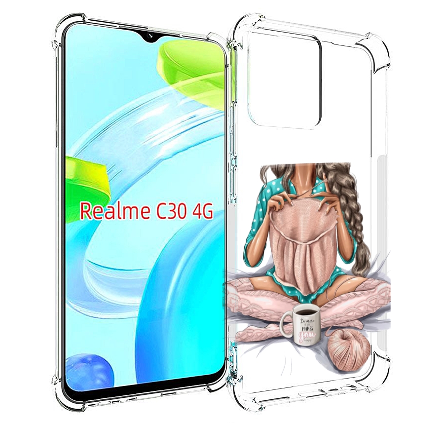 Чехол MyPads Девушка-вяжет женский для Realme C30 4G / Narzo 50i Prime, Прозрачный, Tocco
Чехол MyPads Девушка-вяжет женский для Realme C30 4G / Narzo 50i Prime, Прозрачный, Tocco