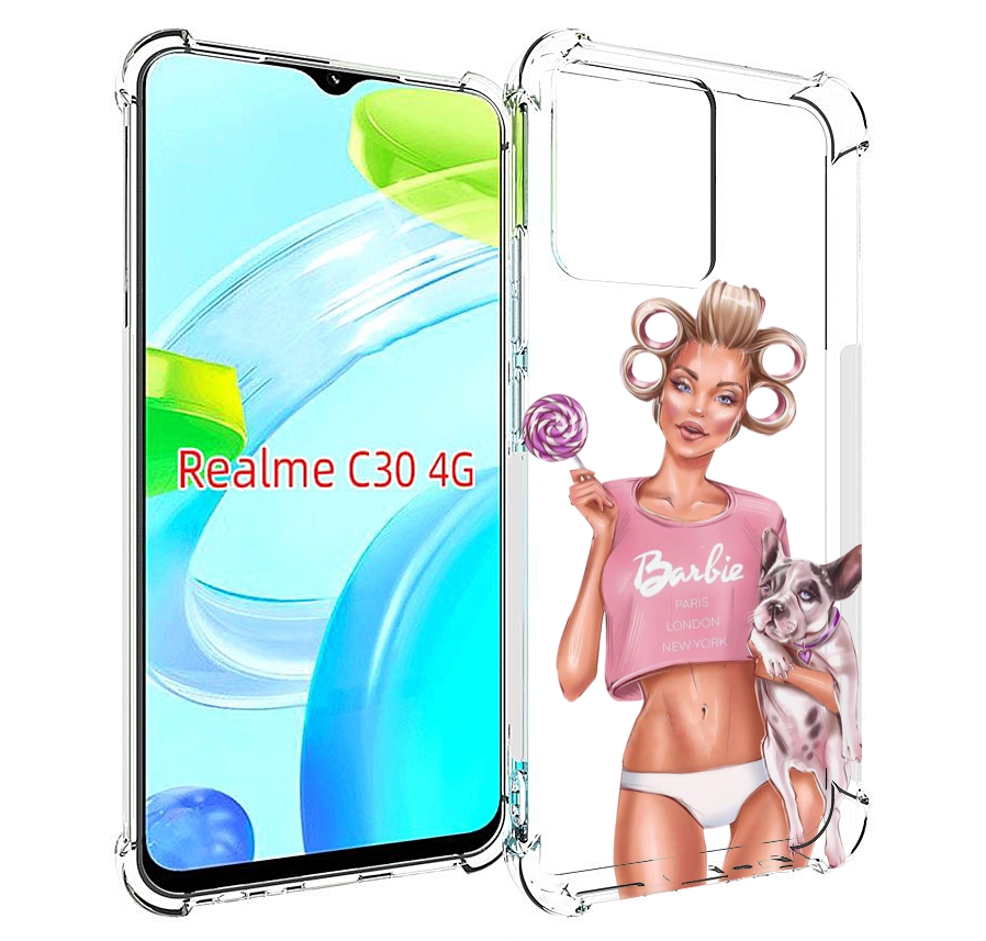 Чехол MyPads Барби-с-собачкой женский для Realme C30 4G / Narzo 50i Prime, Прозрачный, Tocco
Чехол MyPads Барби-с-собачкой женский для Realme C30 4G / Narzo 50i Prime, Прозрачный, Tocco