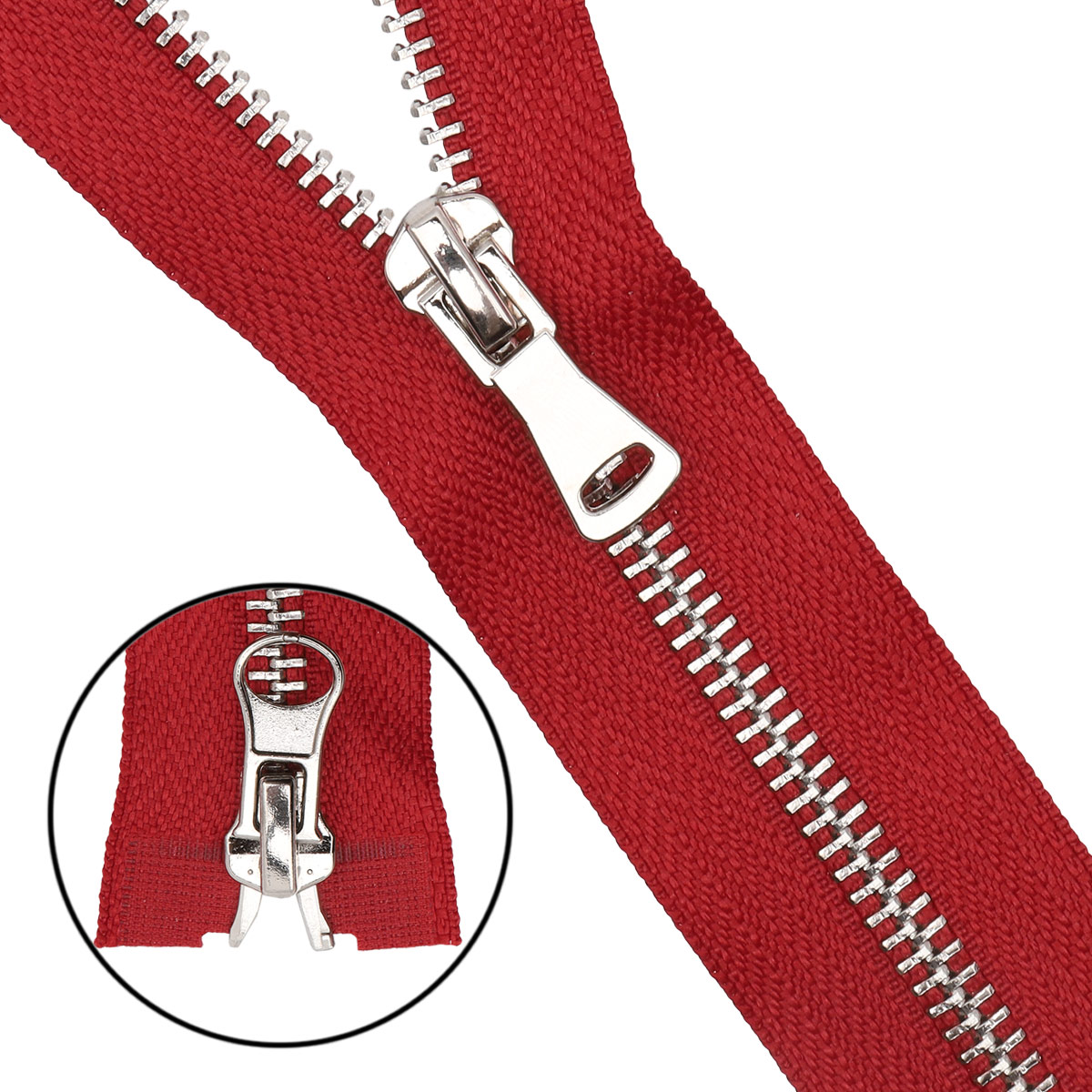 Молния Айрис металл-никель, разъемная (2 замка, Т5) - 80 см (519 красный), 5 шт, 21780
Молния Айрис металл-никель, разъемная (2 замка, Т5) - 80 см (519 красный), 5 шт, 21780