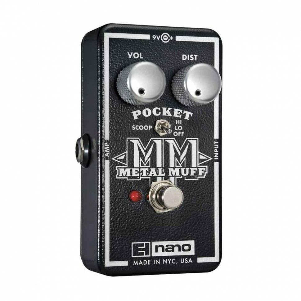 Гитарная педаль эффектов/ примочка Electro-Harmonix Nano Pocket Metal Muff, Nano Pocket Metal Muff
Гитарная педаль эффектов/ примочка Electro-Harmonix Nano Pocket Metal Muff, Nano Pocket Metal Muff