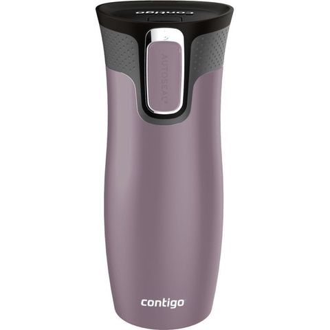 фото Термокружка сontigo west loop dark plum (0,47 литра), фиолетовая contigo