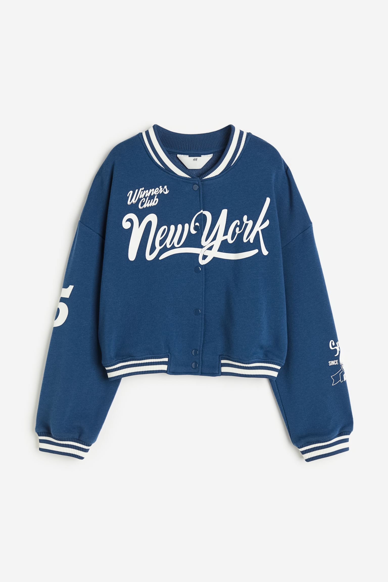 Бейсбольная куртка оверсайз H&M для девочек 134/140 Синий/Нью-Йорк (доставка из-за рубежа), Голубой, 1099479
Бейсбольная куртка оверсайз H&M для девочек 134/140 Синий/Нью-Йорк (доставка из-за рубежа), Голубой, 1099479