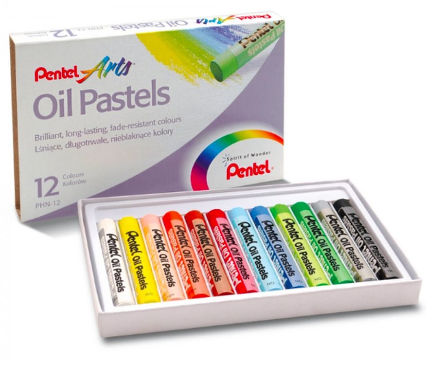 Пастель масляная Pentel Arts Oil Pastels, 12 цв., Белый;голубой;желтый;зеленый;красный;оранжевый;серый;синий;черный
Пастель масляная Pentel Arts Oil Pastels, 12 цв., Белый;голубой;желтый;зеленый;красный;оранжевый;серый;синий;черный