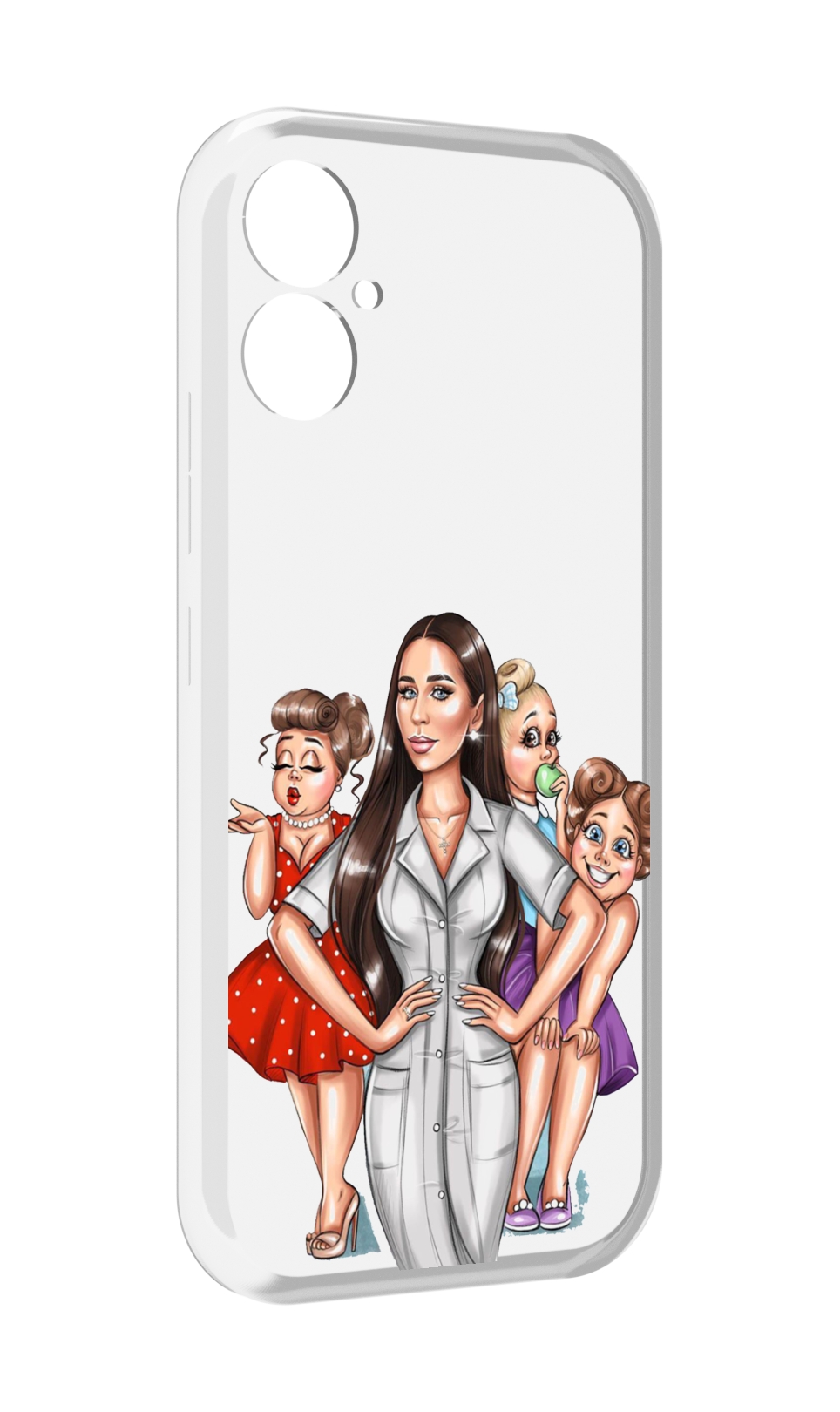 Чехол MyPads Милые-дамы женский для Tecno Spark 9 Pro \ Spark 9T, Прозрачный, Tocco
Чехол MyPads Милые-дамы женский для Tecno Spark 9 Pro \ Spark 9T, Прозрачный, Tocco