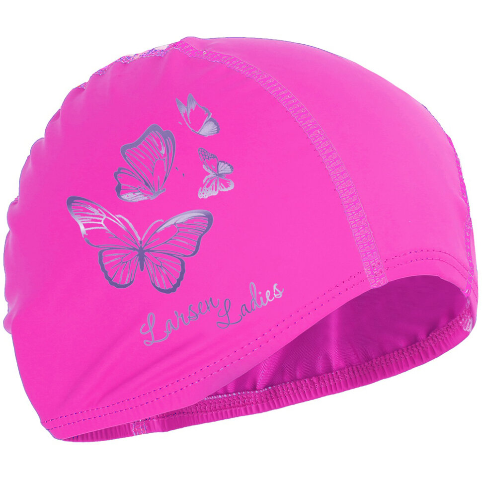 Шапочка плавательная Larsen 3059 Butterfly, эластан, rose pink, Розовый, 3059 Butterfly 
Шапочка плавательная Larsen 3059 Butterfly, эластан, rose pink, Розовый, 3059 Butterfly