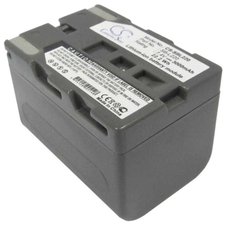 Аккумулятор CameronSino CS-SBL220 для Samsung SC-D, VM-A, B, C, VP-D (SB-L110, SB-L220), CS-SBL220
Аккумулятор CameronSino CS-SBL220 для Samsung SC-D, VM-A, B, C, VP-D (SB-L110, SB-L220), CS-SBL220