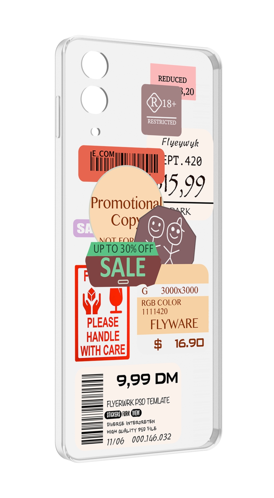 Чехол MyPads скидочные-купоны-принт для Samsung Galaxy Z Flip 4 (SM-F721), Прозрачный, Tocco
Чехол MyPads скидочные-купоны-принт для Samsung Galaxy Z Flip 4 (SM-F721), Прозрачный, Tocco