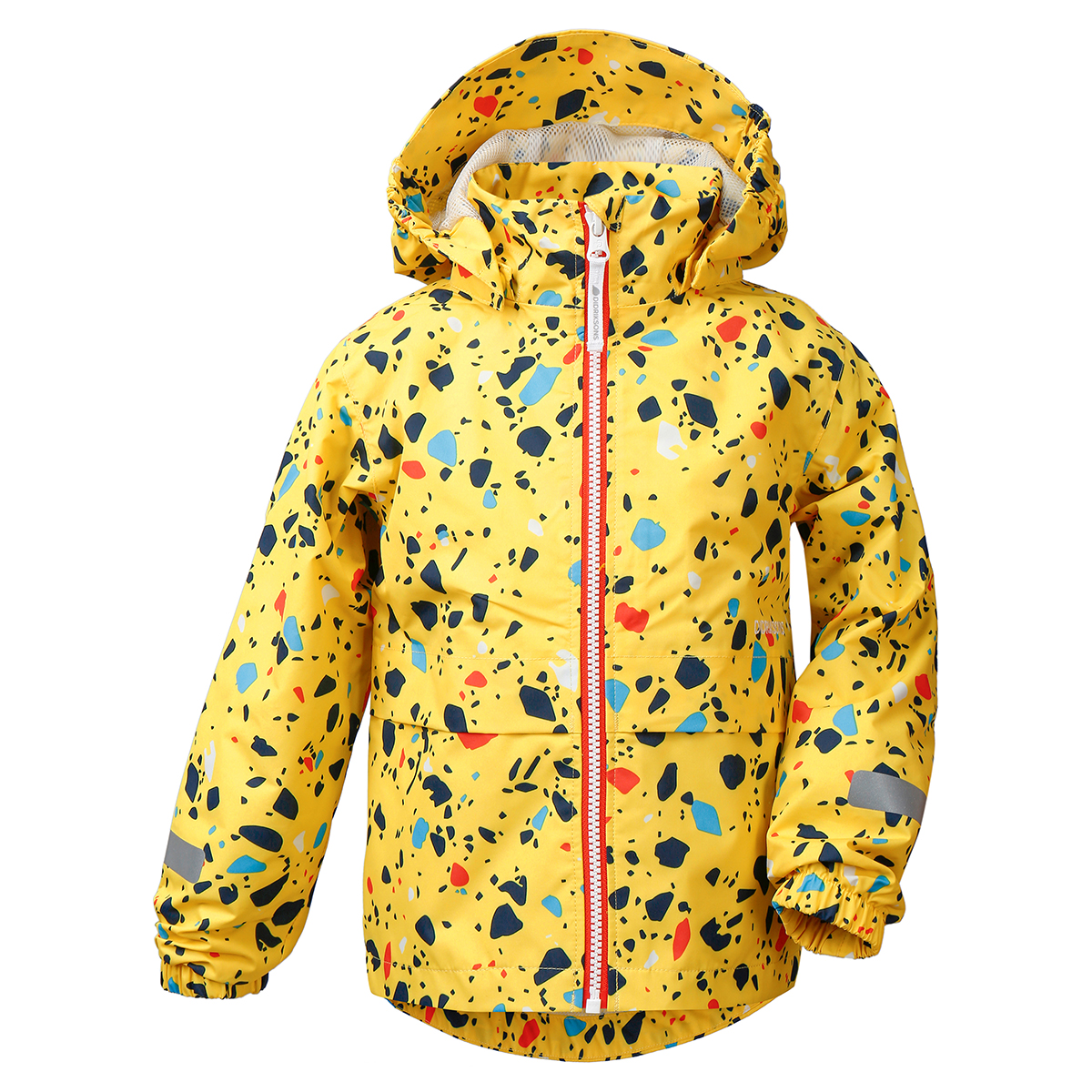 фото Куртка droppen printed didriksons, размер 90, цвет 816-камешки на желтом 503088-816_90