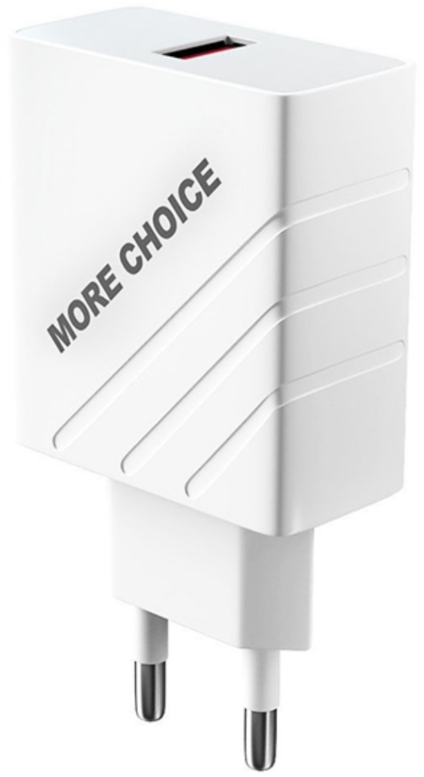 Сетевое зарядное устройство Morе choicе NC51QC 1USB 3.0A QC3.0 быстрая зарядка белый, NC51QC
Сетевое зарядное устройство Morе choicе NC51QC 1USB 3.0A QC3.0 быстрая зарядка белый, NC51QC