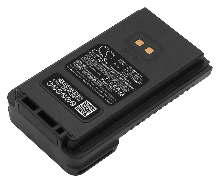 Аккумулятор CameronSino CS-FVX410TW для Yaesu FT-4XR, FT-25E SBR-25, SBR-26, SBR-28, CS-FVX410TW для Yaesu FT-4XR, FT-25E (SBR-25, SBR-26, SBR-28)
Аккумулятор CameronSino CS-FVX410TW для Yaesu FT-4XR, FT-25E SBR-25, SBR-26, SBR-28, CS-FVX410TW для Yaesu FT-4XR, FT-25E (SBR-25, SBR-26, SBR-28)